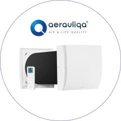 aerauliqa Orion 150 egyhelyiséges hővisszanyerős szellőztető