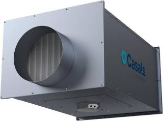 CASALS - Ventilátor SBC-3 alacsony profilú csatornaventilátor, beépített szűrővel FILTER (ISO Coarse≥60%+ePM1≥50%) 200 EEC