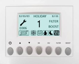 AERAULIQA CTRL-DSP szabályozó egység, nem süllyesztett (QR-A/QR-E) - 2019/06/01 után gyártottakhoz