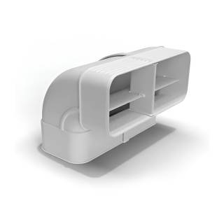 CATA - Lapos csatorna sarok - függőleges - FLOW IN