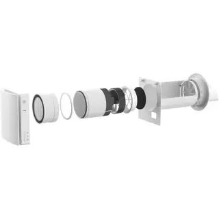 HOLTOP/AIRWOODS AV-TTW5-W SH7IE Pro ISO egyhelyiséges hővisszanyerős szellőztető (2 db)