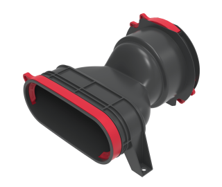 HEATPEX - ARIA Connect FLAT500 konverter (d:75 mm - 50x141 mm)