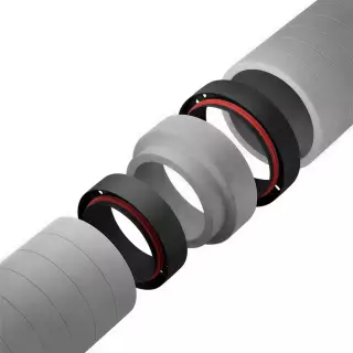 HEATPEX - Csőkapcsoló D:125 ARIA ADURO