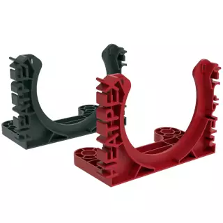 HEATPEX - Csőrögzítő ARIA CONNECT 75 mm - Szürke