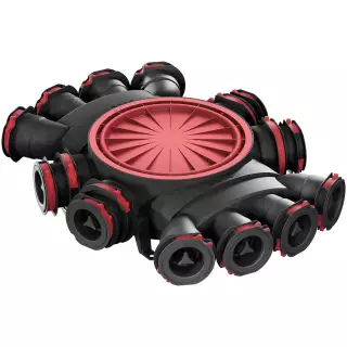 HEATPEX - Osztóelem DN63 mm (12x63mm) ARIA CONNECT