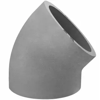 HEATPEX - Szigetelt légtechnikai könyök D:160; 45°-os ARIA ADURO