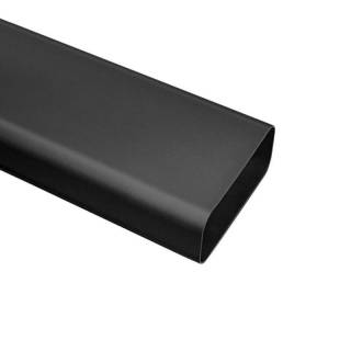 Elica - Lapos csatorna fekete 222X89 mm, hossz: 500 mm