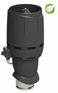 Vilpe ECo160P/500 FLOW tetőventilátor, fekete