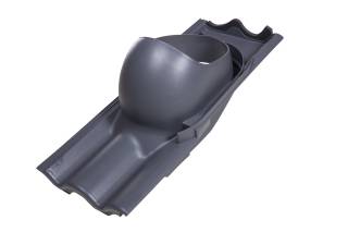 VILPE XL alapcserép átvezető elem, szürke