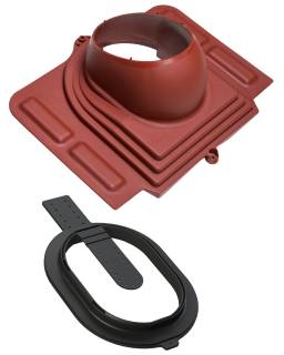 VILPE STEEL CLICK átvezető elem, vörös