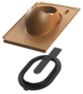 VILPE EVO CLICK átvezető elem, téglavörös