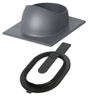 VILPE HYYGGE CLICK átvezető elem, szürke