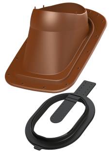 VILPE - Átvezető elem CLASSIC VINO CLICK lemeztető téglavörös