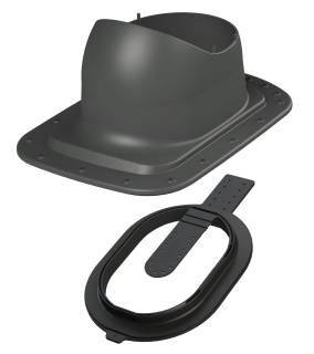 VILPE® CLASSIC LOW CLICK lemeztető átvezető elem, antracit