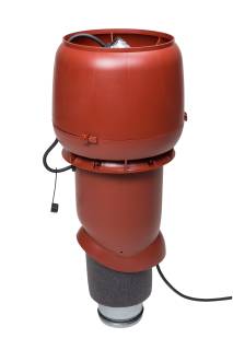 VILPE® E190P/125/IS/500 tetőventilátor, vörös
