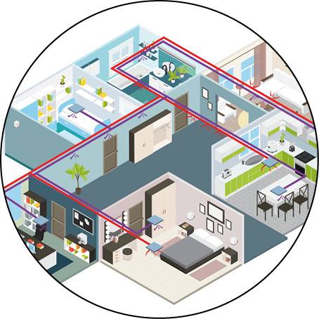 családi ház szellőztetés