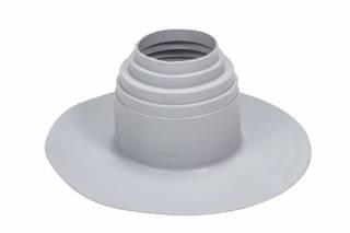 VILPE® PVC tető csőmandzsetta, világosszürke